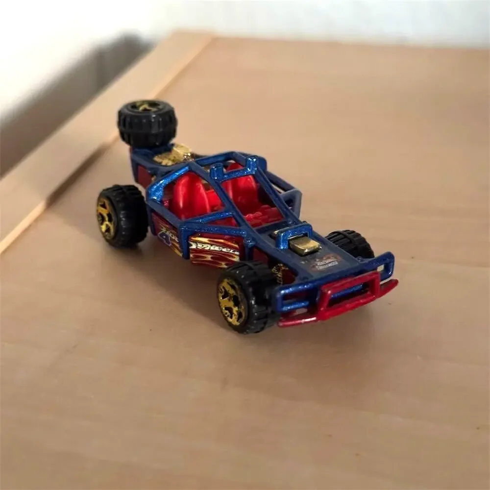 Vintage Hot Wheels 2000 Roll Cage Blue Diecast Car Alt Terrain 1:64 y2k